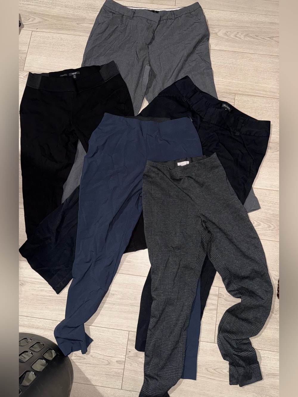 Bundle- Mixed Women’s Pants Bundle - Black, Navy, Gray